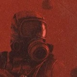 Placeholder: Rust gas mask character
